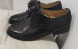2 paires de chaussures classiques en cuir noir AMBIORIX pointures 44 et 45